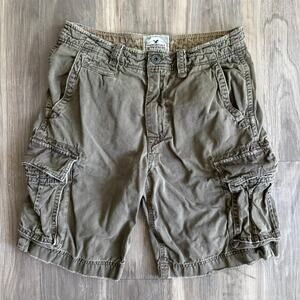 Vintage Y2K American Eagle Cargo Shorts Men's Size 32 Olive Green